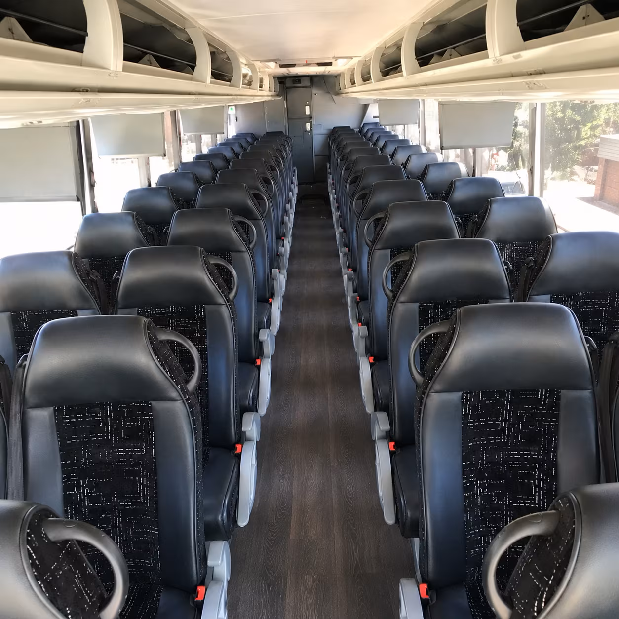 east orange employee transportation onboard seating