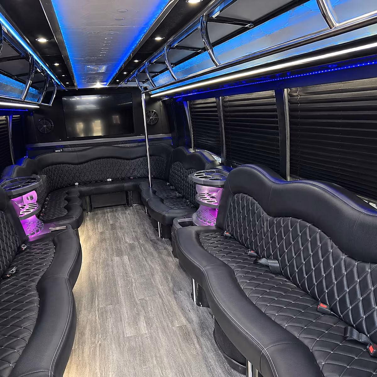 east orange prom party bus rental