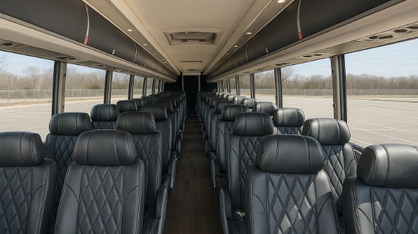 east orange 54 passenger charter bus rental