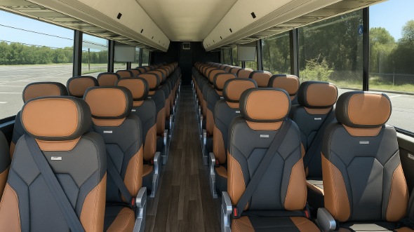 east orange 55 passenger charter bus rental