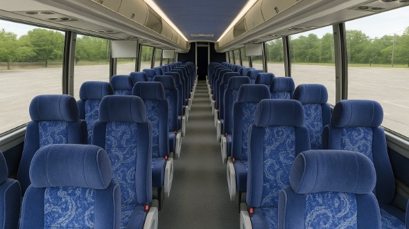 east orange 56 passenger charter bus rental