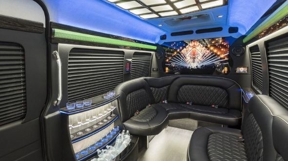 east orange sprinter limo rental inside